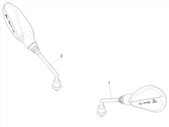 Εικόνα της ΚΑΘΡΕΠΤΗΣ PIAGGIO 1-SR GT COMPACT ΑΡΙΣΤ-CM323402
