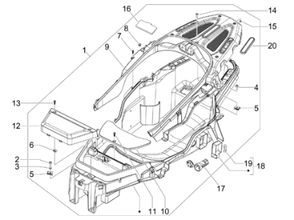 Εικόνα της ΒΑΣΗ ΑΝΑΠΤΗΡΑ SCOOTER ΚΟΜΠΛΕ-294770