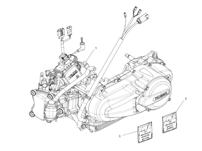 Εικόνα της ΣΕΤ ΦΛΑΝΤΖΕΣ SCOOTER 125-150 4T 09>-497554