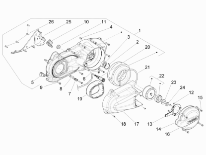 Εικόνα της ΑΙΣΘΗΤΗΡΑΣ ΣΤΡΟΦΩΝ MP3 125-300 IBRID ΚΙΤ-497578