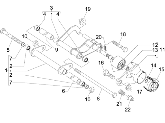 Εικόνα της ΚΑΠΑΚΙ ΣΥΝΕΜΠΛΟΚ SCOOTER 125<>250-655151