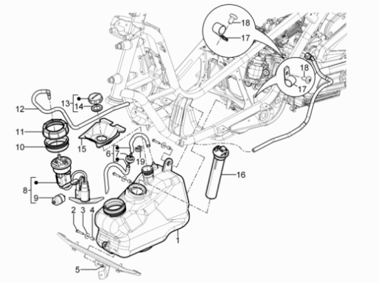 Εικόνα της ΤΡΟΜΠΑ ΒΕΝΖΙΝΑΣ X7-X EVO-MP3 125-300ΗΛΕΚ-643035