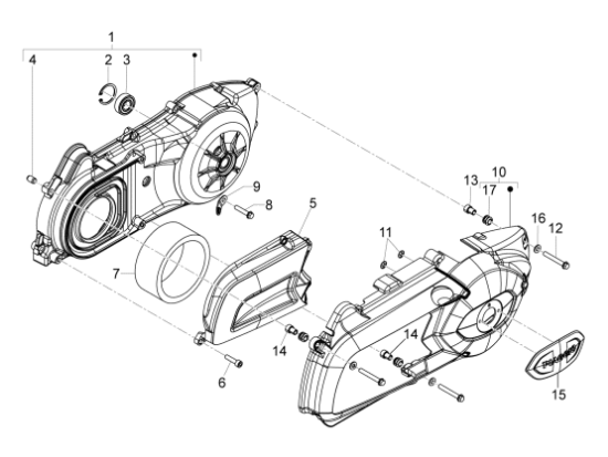 Εικόνα της ΛΑΣΤΙΧΑΚΙ ΚΑΠΑΚΙΟΥ ΚΙΝΗΤ SCOOTER 125-300-431578