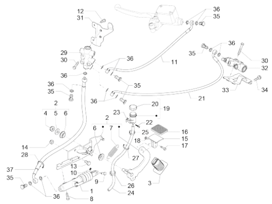 Εικόνα της ΛΑΣΤΙΧΟ ΠΟΔΟΦΡΕΝΟΥ VESPA COSA-228793