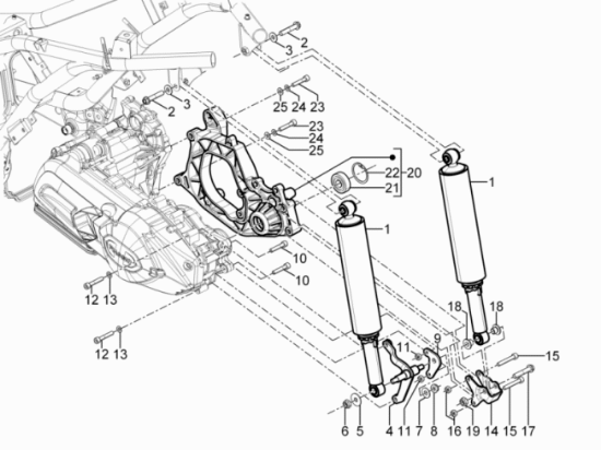 Εικόνα της ΑΜΟΡΤΙΣΕΡ ΠΙΣΩ MP3 300 HPE SPORT E4-1C0046179