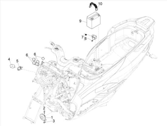 Εικόνα της ΦΛΑΣΕΡ MP3 350<>500 MY18>-1D002536R