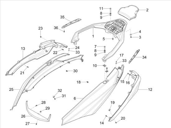 Εικόνα της ΚΑΠΑΚΙ ΣΧΑΡΑΣ ΠΙΣΩ MP3 400-530 MY22-1B008999