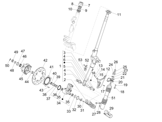 Εικόνα της ΑΜΟΡΤΙΣΕΡ ΜΠΡΟΣ VESPA 946 ΚΟΜΠΛΕ-1C000133