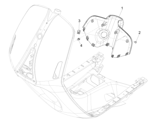 Εικόνα της ΚΑΠΑΚΙ ΕΣ ΠΟΔΙΑΣ VESPA 946 ΛΕΥΚΟ 544-67516700BR