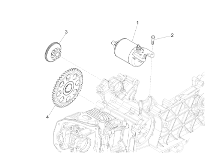 Εικόνα της ΚΟΡΩΝΑ ΒΟΛΑΝ SCOOTER 125 150 E3-E4-E5-1A006073