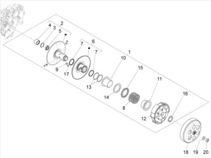 Εικόνα της ΔΙΣΚΟΣ ΚΟΜΠΛΕΡ SCOOTER 150 4Τ 3V 14?>-B017974