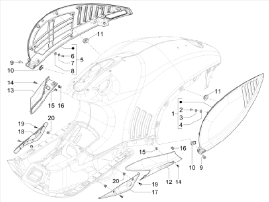 Εικόνα της ΤΕΛΙΚΟ ΣΠΟΙΛΕΡ VESPA 946 AΒΑΦΟ ΑΡΙΣΤ-675512