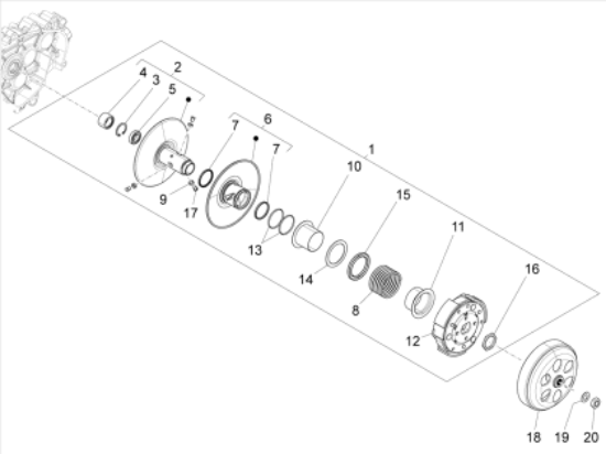 Εικόνα της ΚΟΜΠΛΕΡ ΚΙΝΗΣΗΣ PRIM-SPRINT-LIB 150 IGET-CM167104