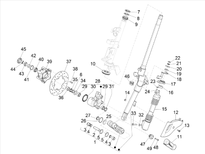 Εικόνα της ΑΜΟΡΤΙΣΕΡ ΜΠΡΟΣ VESPA PRIMAVERA 125-150-1C004068R