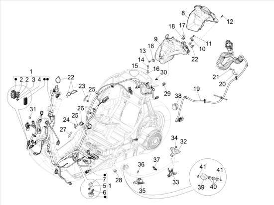 Εικόνα της ΕΛΑΣΜΑ ΣΤΗΡ ΦΙΣΑΣ VESPA ELETTR-1D001098