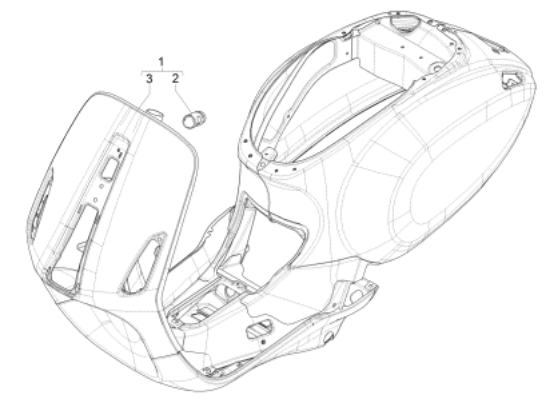 Εικόνα της ΣΑΣΙ VESPA PRIMAVERA ΚΟΚΚ 894-1B004193500R7