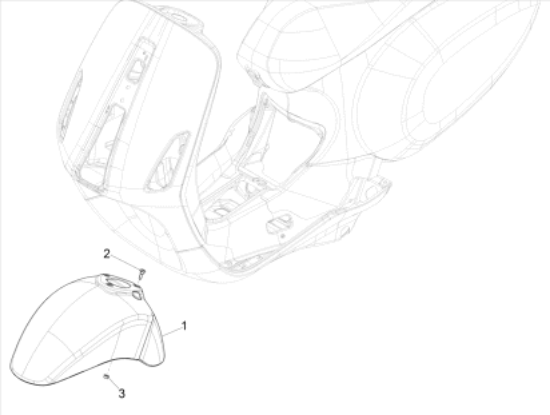Εικόνα της ΦΤΕΡΟ ΜΠΡΟΣ VESPA PRIMAVERA ΚΟΚΚ 894-1B006643000R7