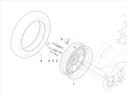 Εικόνα της ΕΛΑΣΤΙΚΟ MICHELIN 110/70-12-1C006466