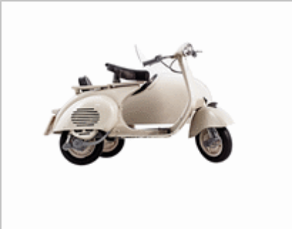 Εικόνα της ΜΟΝΤΕΛΟ VESPA 1956 SIDE CAR ΚΛΙΜΑΚΑ 1:6-606189M