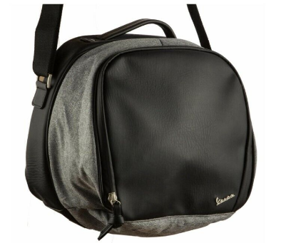 Εικόνα της ΤΣΑΝΤΑ ΒΑΛΙΤΣΑΣ VESPA ΔΕΡΜΑ MAYΡΗ-605880M001