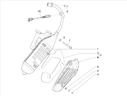 Εικόνα της ΠΡΟΦΥΛΑΚΤΗΡΑΣ ΕΞΑΤΜ VESPA SPRINT E5-1A0228865