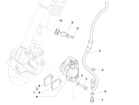 Εικόνα της ΒΙΔΑ ΓΙΑ ΜΑΡΚΟΥΤΣΙ ΦΡΕΝΟΥ BEVERLY ABS-2B011672R