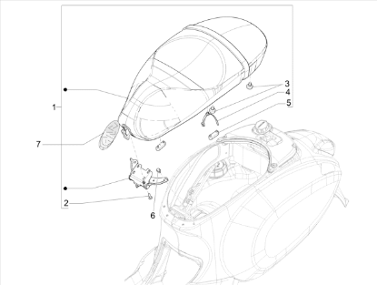 Εικόνα της ΠΡΟΣΤ/ΚΟ ΣΕΛΑΣ VESPA SPRINT Justin-1B010598