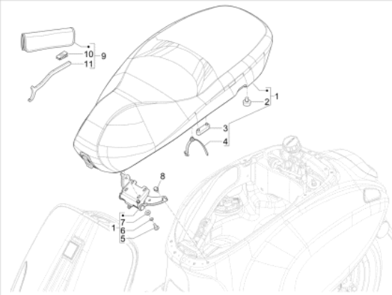 Εικόνα της ΕΡΓΑΛΕΙΟΘΗΚΗ ΣΕΤ VESPA ELETTRICA-1C000590