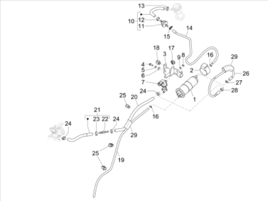 Εικόνα της ΣΩΛΗΝΑΣ ΕΞΑΕΡ ΚΑΥΣΙΜΟΥ MEDLEY L=260cm-CM001444