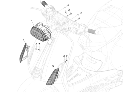 Εικόνα της ΦΛΑΣ ΜΠΡΟΣ ΑΡ VESPA PRIMAV E5+ΜΥ24-1D004112