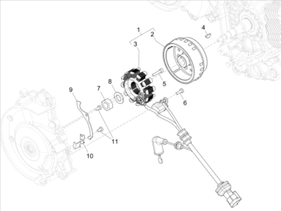 Εικόνα της ΒΟΛΑΝ SCOOTER 125-150 4Τ 3V <02/13 KOMΠΛ-1A006595