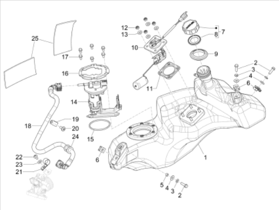 Εικόνα της ΦΛΑΝΤΖΑ ΤΡΟΜΠΑΣ ΒΕΝΖ SR GT-SXR-PRIM-1B005066