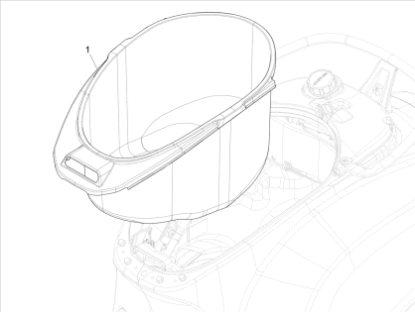 Εικόνα της ΚΟΥΒΑΣ ΣΕΛΛΑΣ VESPA PRIMAVERA/SPRINT-1B011524
