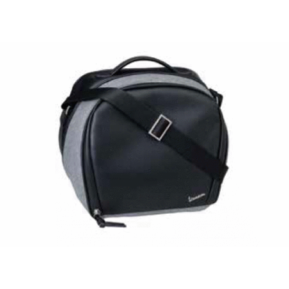 Εικόνα της ΤΣΑΝΤΑ ΒΑΛΙΤΣΑΣ VESPA ΔΕΡΜΑ MAYΡΗ-605880M001