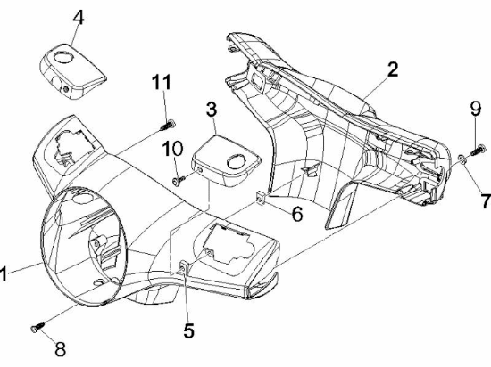 Εικόνα της ΚΑΠΑΚΙ ΤΡΟΜΠΑΣ ΦΡ VESPA GT ΓΚΡΙ 731 ΔΕ-62191800EB