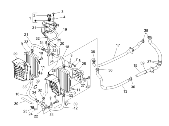 Εικόνα της ΚΟΛΑΡΟ ΝΕΡΟΥ VESPA GT 200-577205