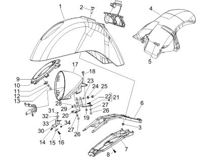 Εικόνα της ΒΑΣΗ ΛΑΣΠΩΤ ΠΙΣΩ VESPA GTV-647892