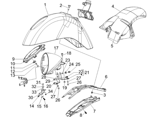 Εικόνα της ΒΑΣΗ ΛΑΣΠΩΤ ΠΙΣΩ VESPA GTV-647892