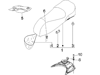 Εικόνα της ΣΕΛΑ VESPA GTV ΚΑΦΕ (ΔΙΠΛΗ)-624966