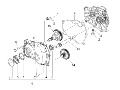 Εικόνα της ΑΞΟΝΑΣ ΠΙΣΩ ΤΡΟΧΟΥ VESPA GTS-ATL 125-B0168845