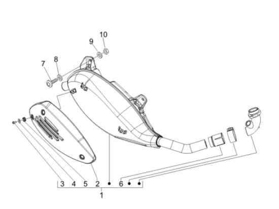 Εικόνα της ΕΞΑΤΜΙΣΗ VESPA GTS 125-8765495