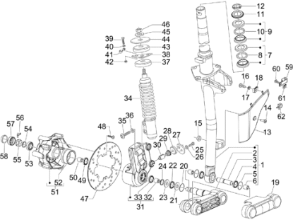 Εικόνα της ΑΜΟΡΤΙΣΕΡ ΜΠΡΟΣ VESPA GTS 125<>300-HPE-1C004530R