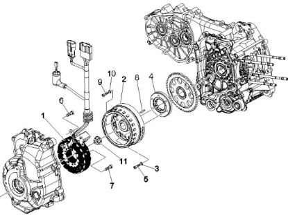 Εικόνα της ΒΟΛΑΝ VESPA GTS 250-58110R