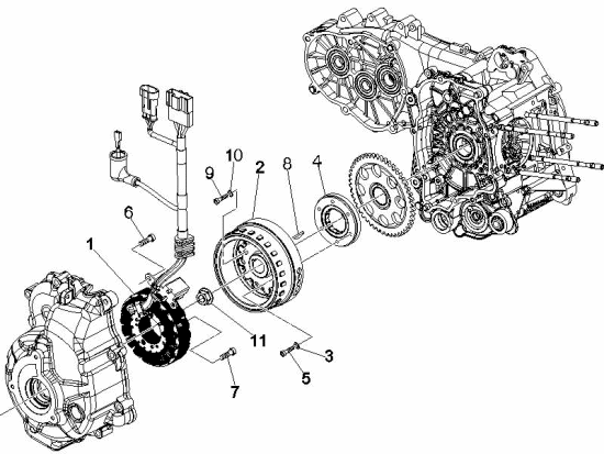 Εικόνα της ΒΟΛΑΝ VESPA GTS 250-58110R