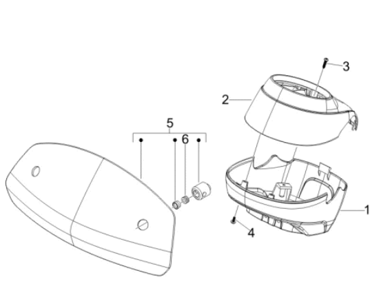 Εικόνα της ΚΑΠΑΚΙ ΤΙΜ VESPA GTV ΚΑΤΩ ΜΠΛΕ 222-62468200DE