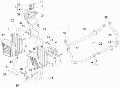 Εικόνα της ΚΟΛΑΡΟ ΝΕΡΟΥ VESPA GT 200-577205