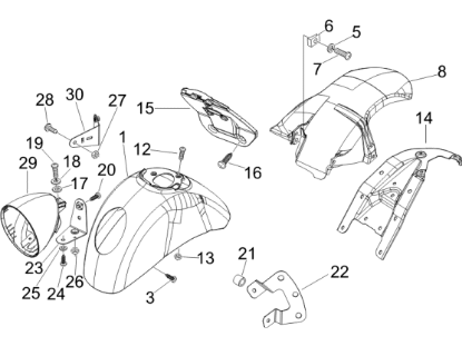 Εικόνα της ΒΑΣΗ ΛΑΣΠΩΤ ΠΙΣΩ VESPA GTV-647892