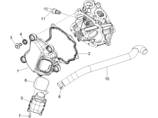 Εικόνα της ΜΠΟΥΖΙ CHAMPION RG4HCX SCOOTER 250/IE/E3-641320