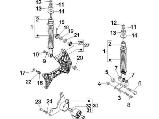 Εικόνα της ΜΟΥΑΓΙΕ ΠΙΣΩ VESPA GTS MY22-1A019545