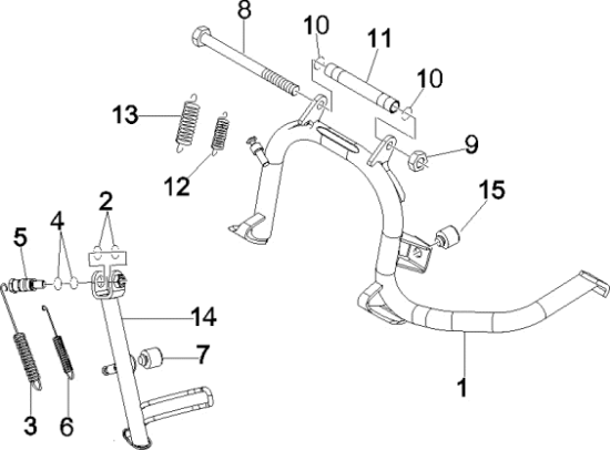 Εικόνα της ΣΤΑΝ ΠΛΑΓΙΟ VESPA GT-GTS-GTV-56465R